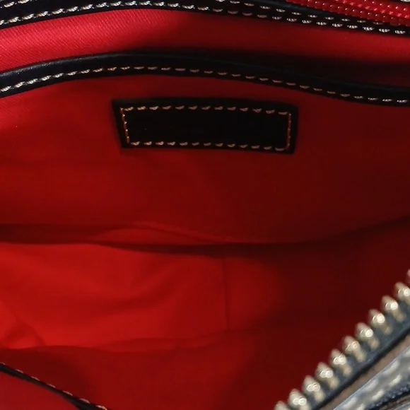 Dooney & Bourke Zebra Stripe Hobo/ Shoulder Bag - Picture 5 of 11